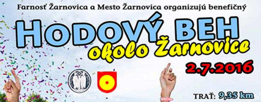 Hodový beh okolo Žarnovice 2016